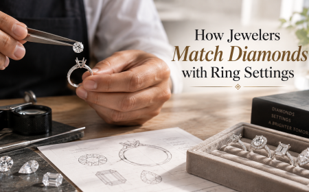 How Jewelers Match Diamonds With Ring Settings