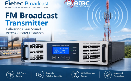 Eletec Broadcast – Professional FM Broadcasting Solutions for Modern Radio Stations 