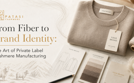 From Fiber to Brand Identity: The Art of Private Label Cashmere Manufacturing