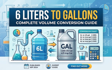 6 Liters to Gallons: Complete Volume Conversion Guide