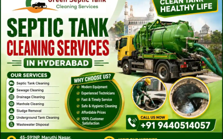 Septic Tank Cleaning Services in Hyderabad
