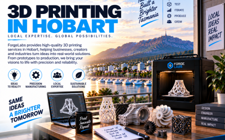 3D Printing in Hobart: Custom Manufacturing for Startups, Engineers and Innovative Businesses