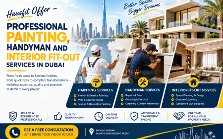 Hausfit Offer – Professional Painting, Handyman and Interior Fit-Out Services in Dubai