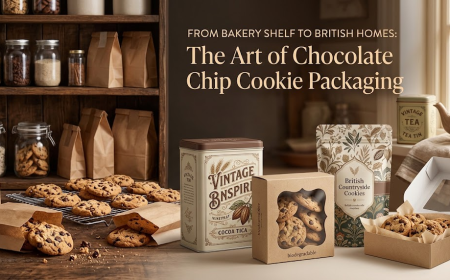 From Bakery Shelf to British Homes: The Art of Chocolate Chip Cookie Packaging