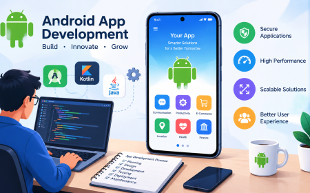 How an Android App Development Company Builds High-Performance Mobile Apps