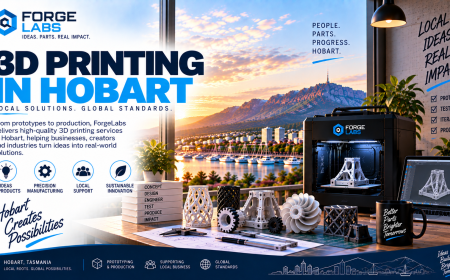 3D Printing in Hobart: Advancing Custom Product Design and Flexible Manufacturing