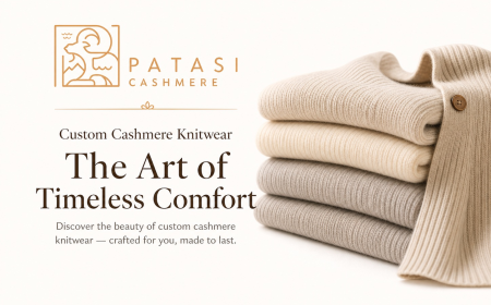 Beyond the Knit: Turning Creative Concepts into Signature Custom Cashmere Knitwear