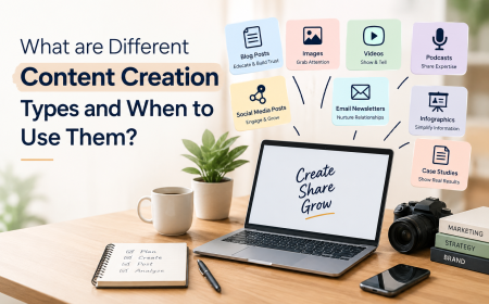 What are different Content Creation types and When to Use Them?