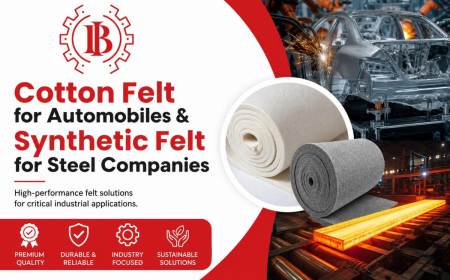 How Cotton Felt for Automobiles & Synthetic Felt for Steel Companies Deliver Specialized Performance