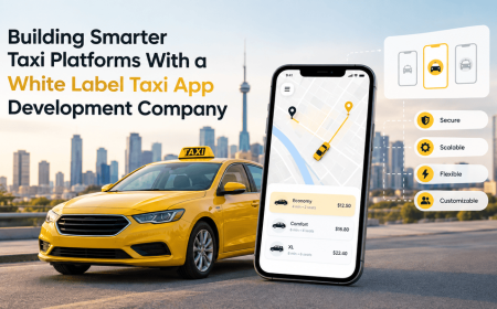 Building Smarter Taxi Platforms With a White Label Taxi App Development Company