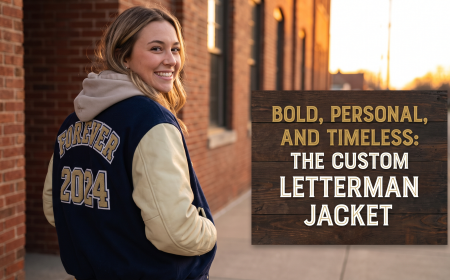 Bold, Personal, and Timeless The Custom Letterman Jacket