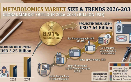 Metabolomics Market Size, Share, Latest Insights and Forecast 2026-2034