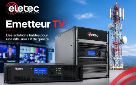 Eletec Broadcast : emetteur tv et equipement broadcast professionnel 