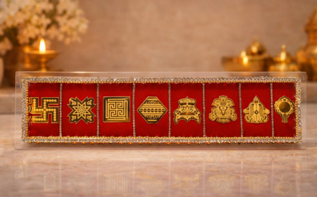 Jain Ashtamangala Frames with shop.jainsattva: A Blend of Tradition and Elegance