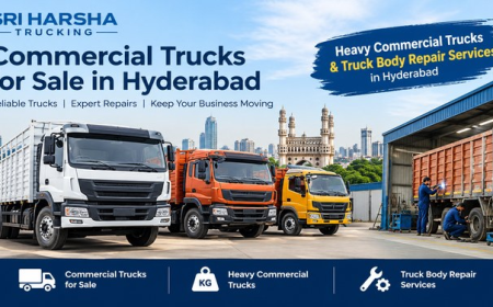 Commercial Trucks and Reliable Truck Services in Hyderabad
