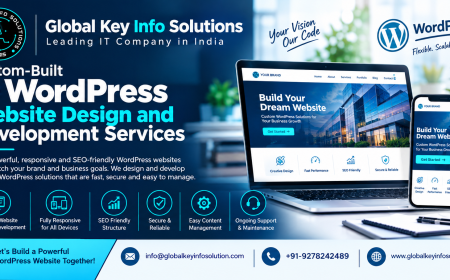 Custom-Built WordPress Website Design and Development Services
