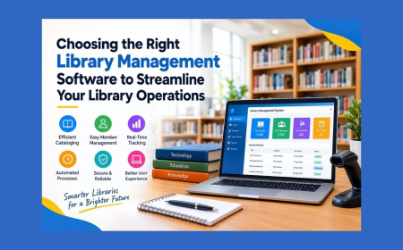 Choosing the Right Library Management Software to Streamline Your Library Operations