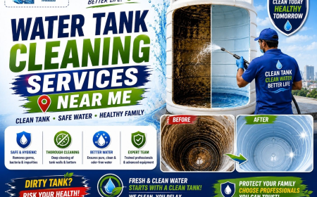 Water Tank Cleaning Services in Hyderabad