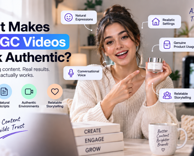 What Makes AI UGC Videos Look Authentic?