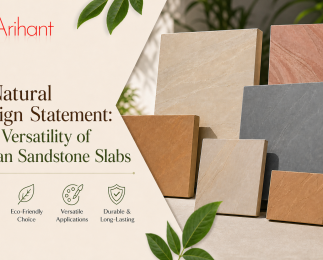 A Natural Design Statement: The Versatility of Indian Sandstone Slabs