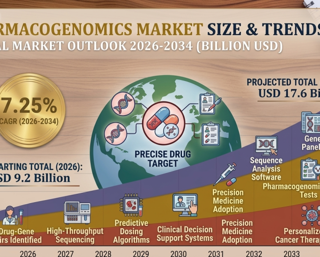 Pharmacogenomics Market Size, Growth, Key Players, Latest Insights and Forecast 2026-2034