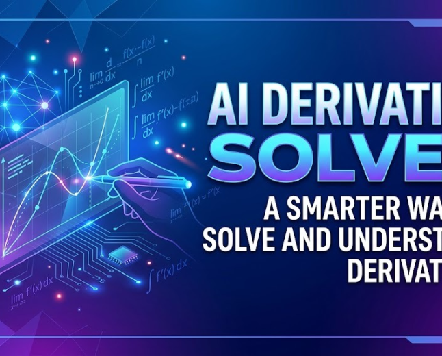 AI Derivative Solver: A Smarter Way to Solve and Understand Derivatives