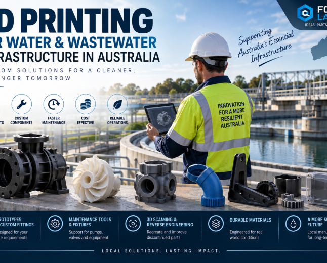 3D Printing in Australia: Creating Smarter Solutions for Water and Wastewater Infrastructure