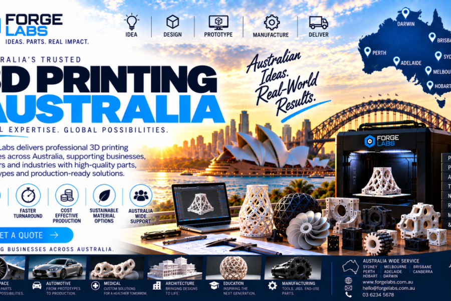 3D Printing Australia: Custom Components for Industrial Fermentation and Bioprocessing Equipment