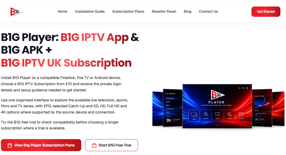 How to Clear Cache in B1g Player on Android and Smart TV