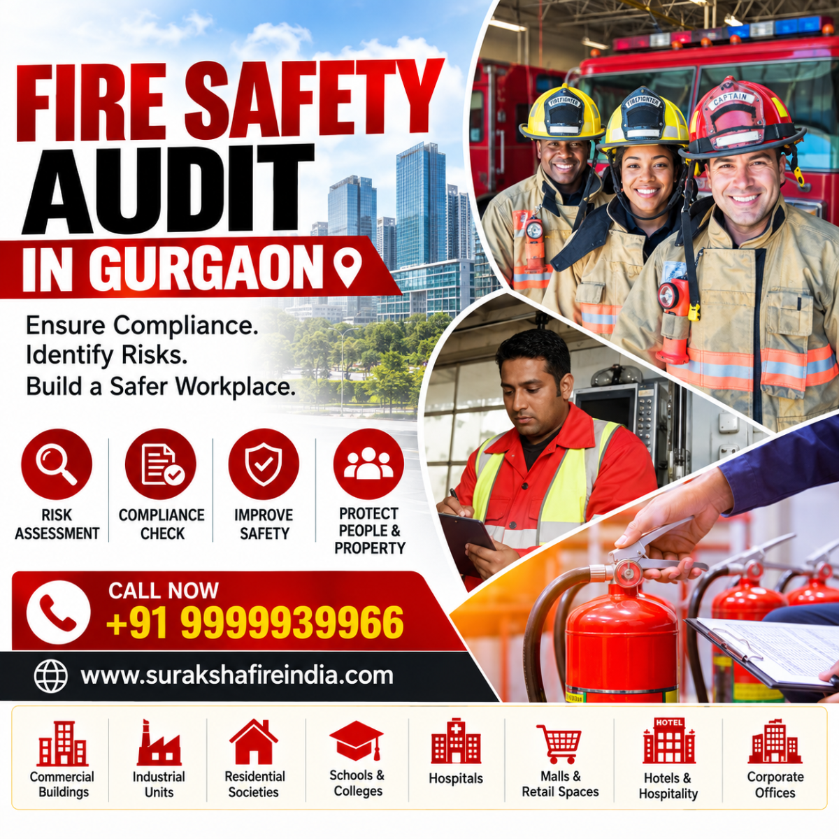 Why Is a Fire Safety Audit in Gurgaon Important for Businesses?