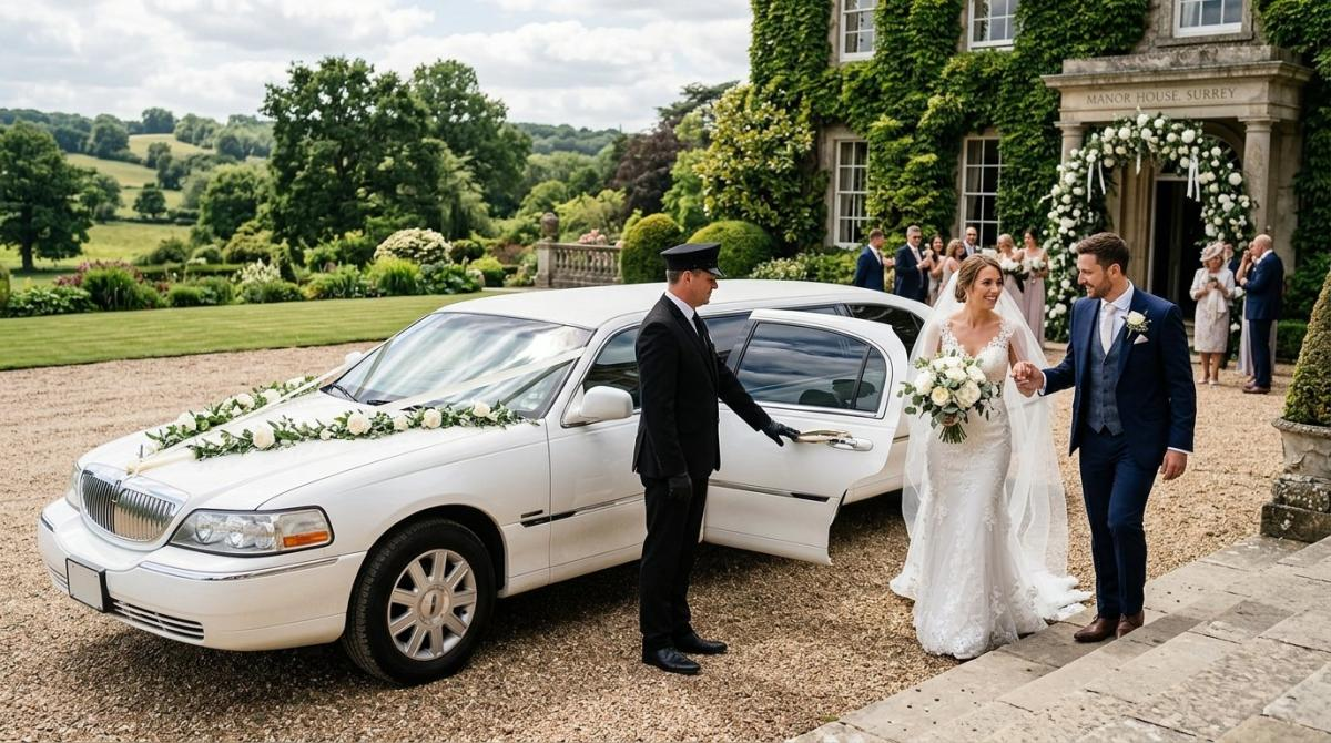 Wedding Limousine Service Surrey for a Stylish Celebration