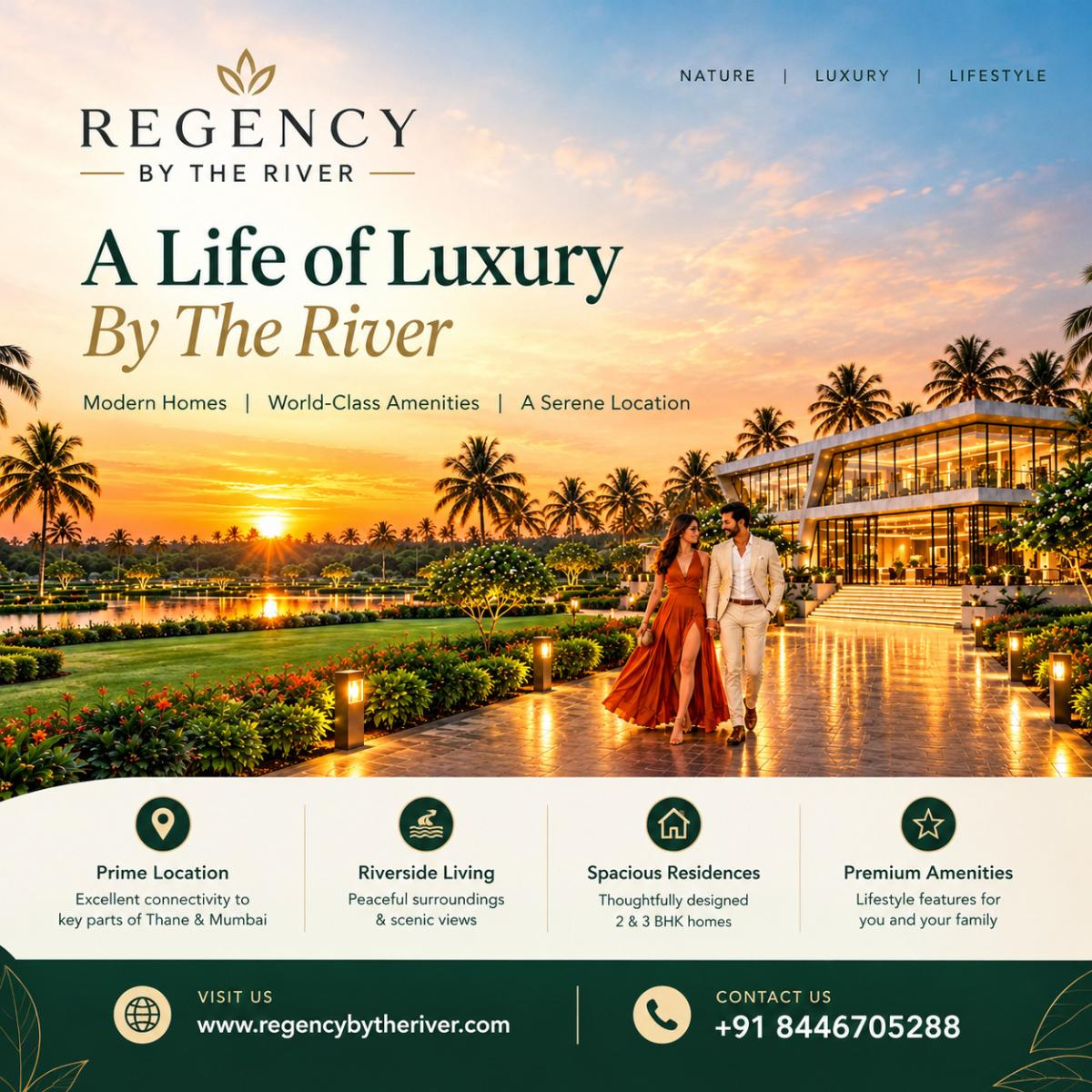 Regency by the River – Premium Riverside Residential Homes
