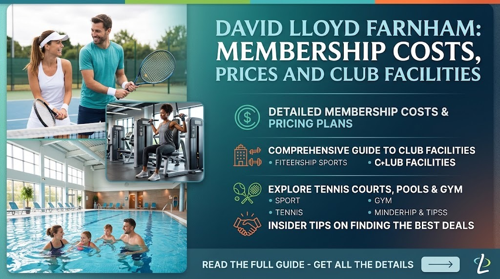 David Lloyd Farnham: Membership Costs, Prices and Club Facilities