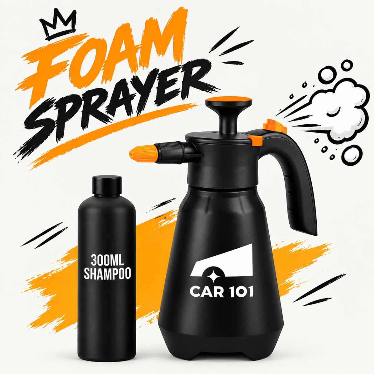 How a Manual Foam Sprayer Makes Home Car Washing Easier