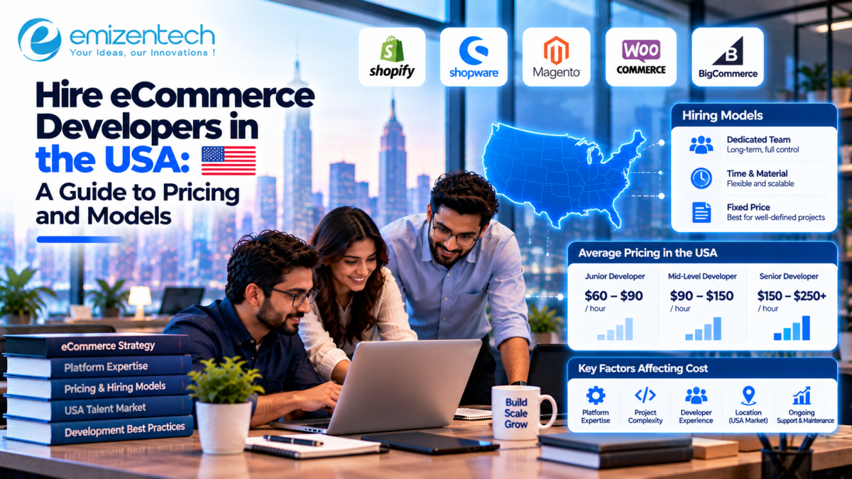 Hire eCommerce Developers in the USA: A Guide to Pricing and Models 