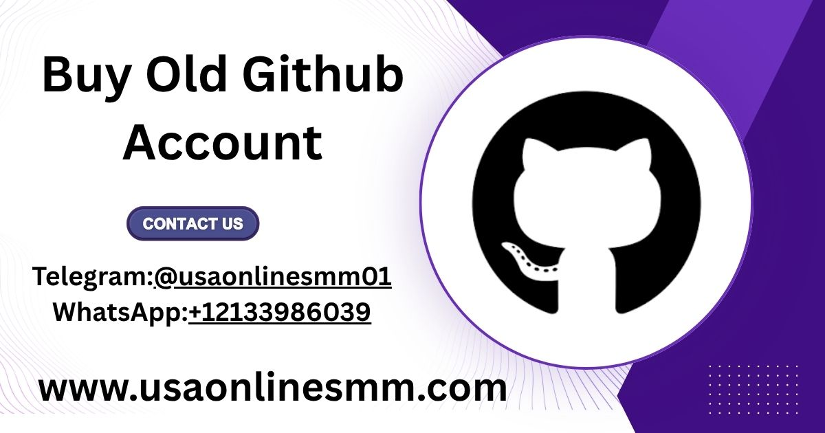  Where can I Buy Old GitHub Account with good support