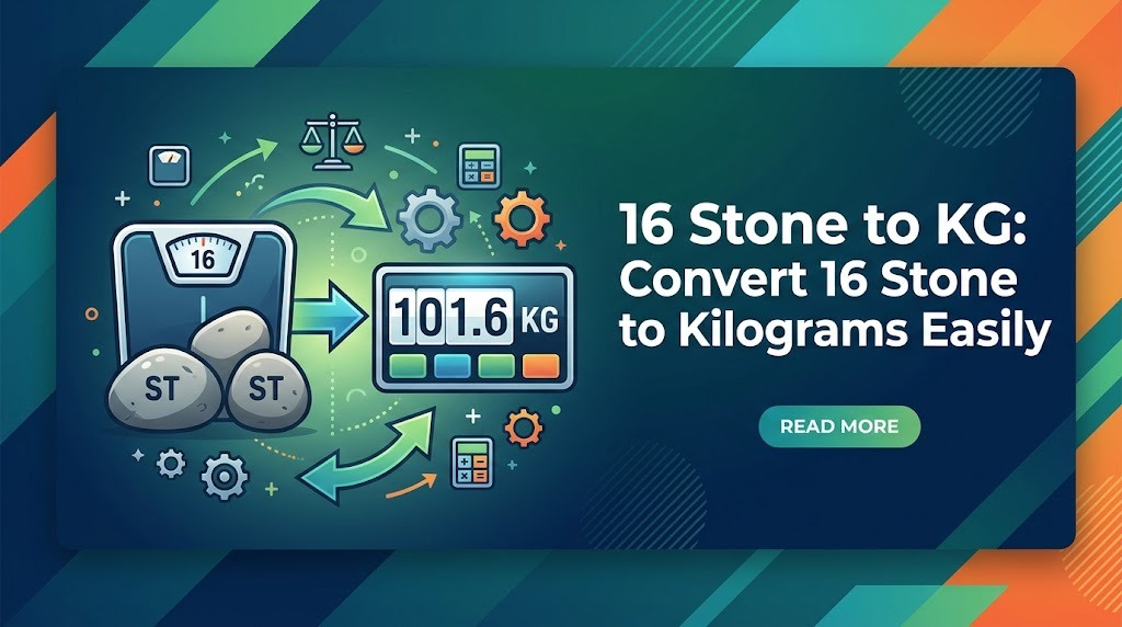 16 Stone to KG: Convert 16 Stone to Kilograms Easily