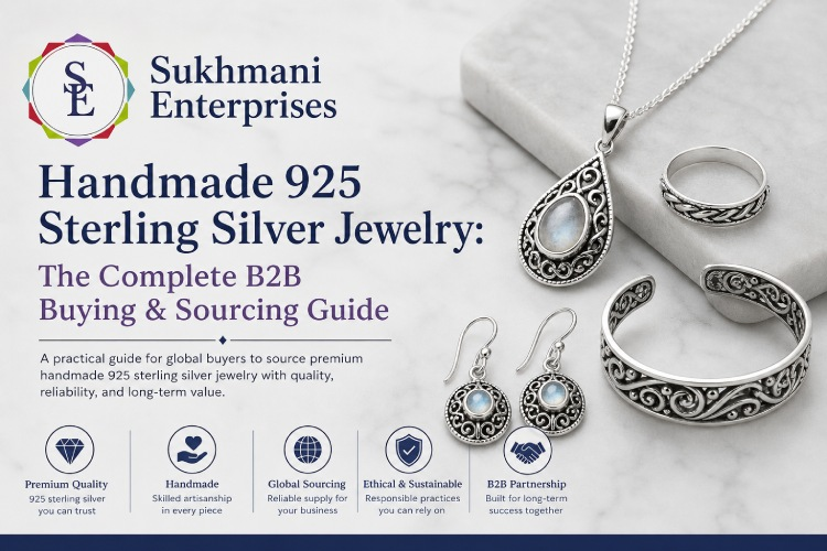 Handmade 925 Sterling Silver Jewelry: The Complete B2B Buying & Sourcing Guide