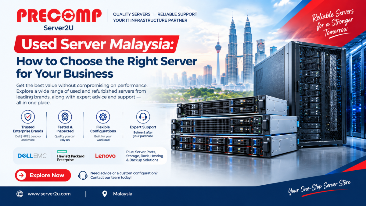 Used Server Malaysia: How to Choose the Right Server for Your Business
