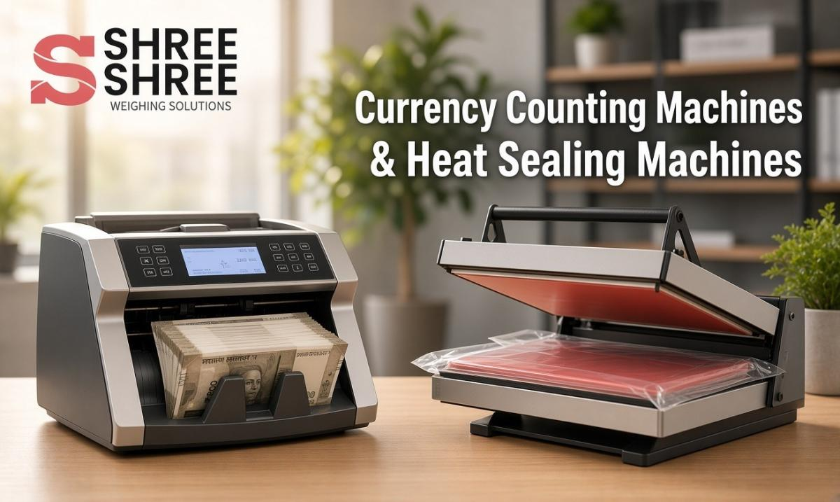 How Currency Counting Machines & Heat Sealing Machines Support Modern Businesses