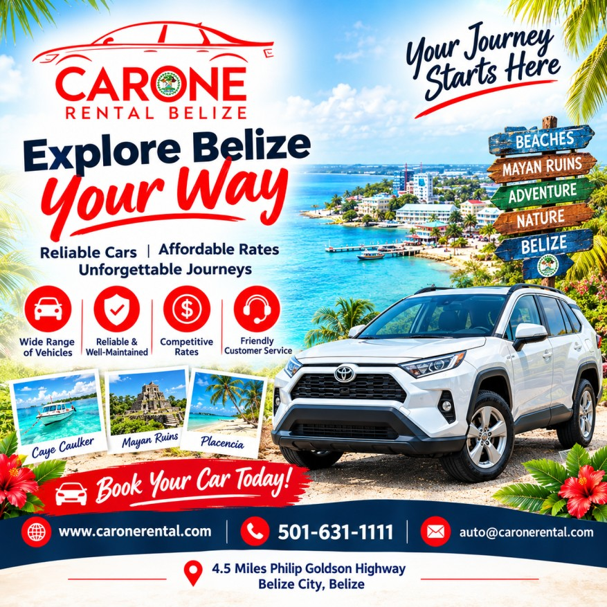 Affordable 3-Day Car Rentals in Belize: Explore More for Less | Car One Rental