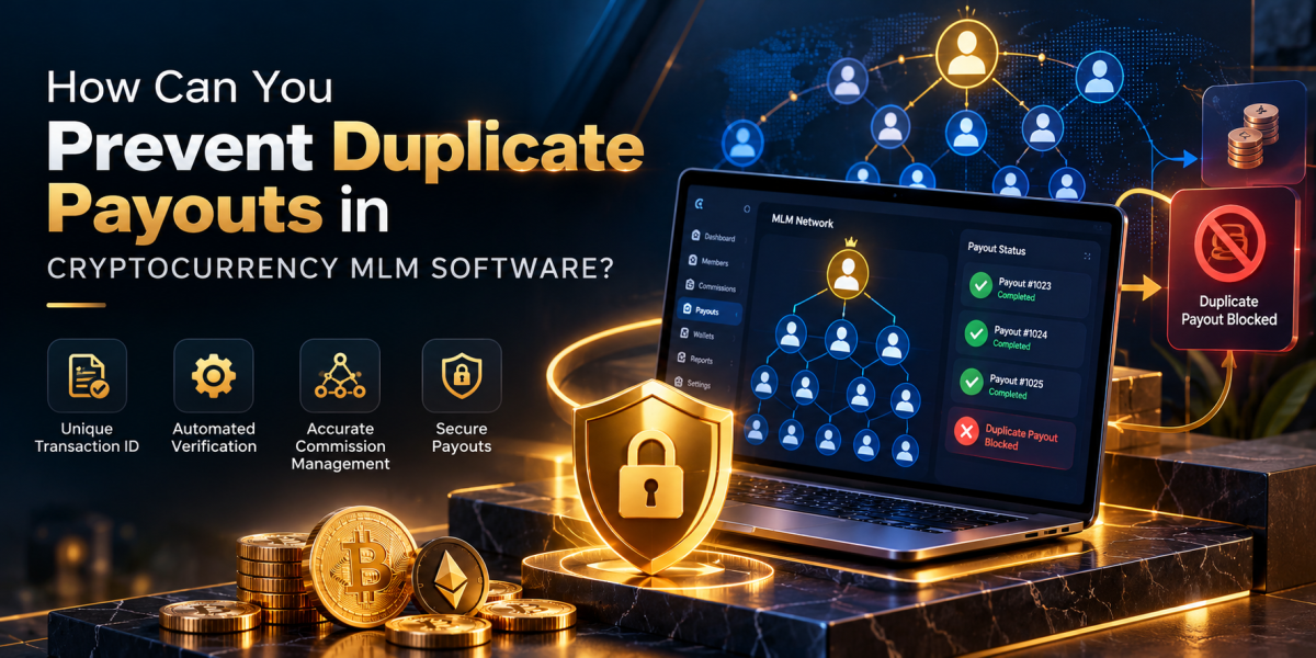 How Can You Prevent Duplicate Payouts in Cryptocurrency MLM Software?
