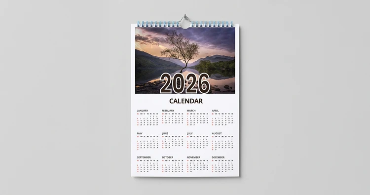 Celebrate Every Day with a Personalized Wall Calendar for Family and Friends