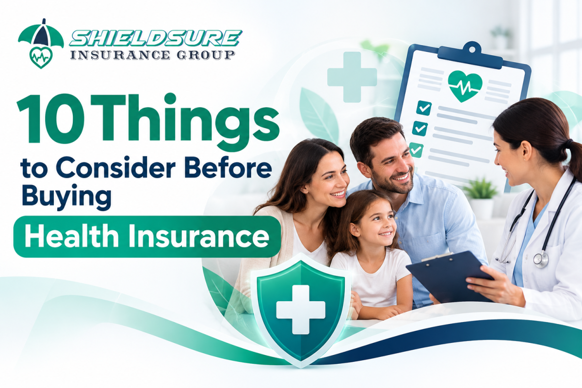 10 Things to Consider Before Buying Health Insurance