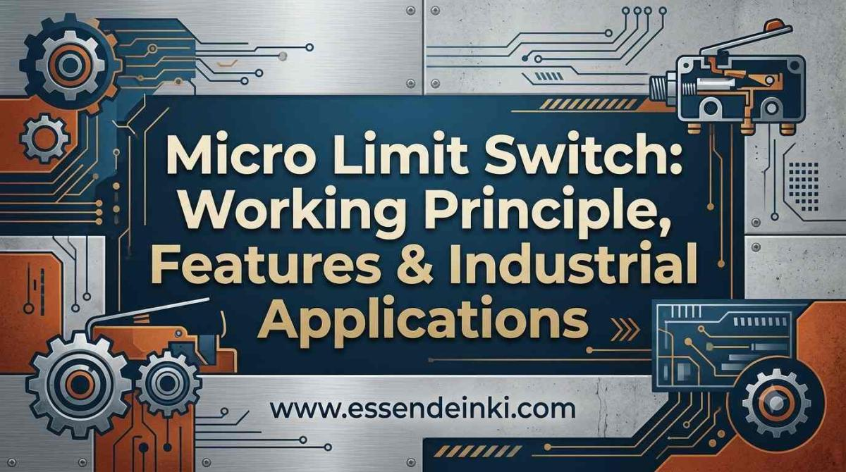 Micro Limit Switch: Working Principle, Features & Industrial Applications