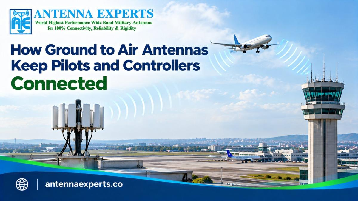 How Ground to Air Antennas Keep Pilots and Controllers Connected  