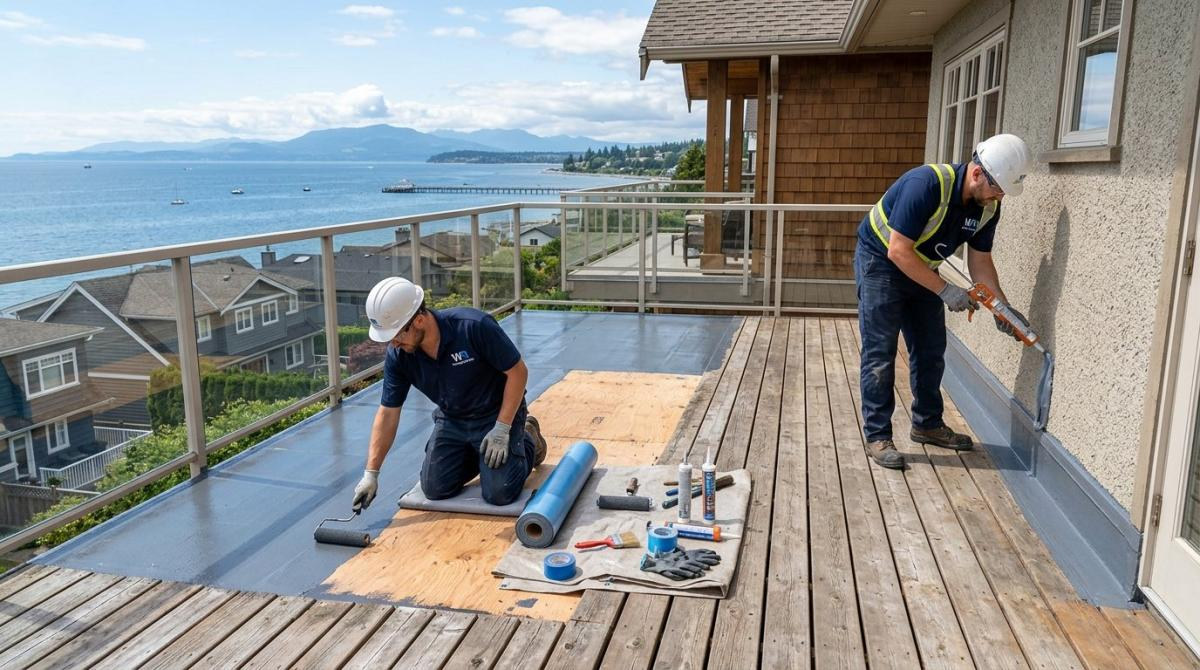 Reliable Sundeck Waterproofing and Repair in White Rock