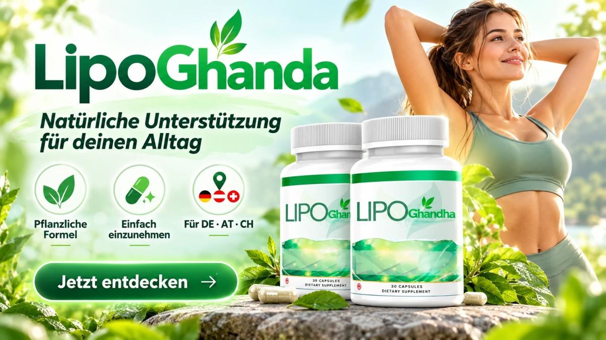 LipoGhanda DE, AT, CH Inhaltsstoffe und Rezeptur: Ein genauerer Blick auf Darmgesundheit und Gewichtskontrolle
