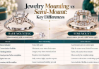 Jewelry Mounting vs Semi-Mount: Key Differences