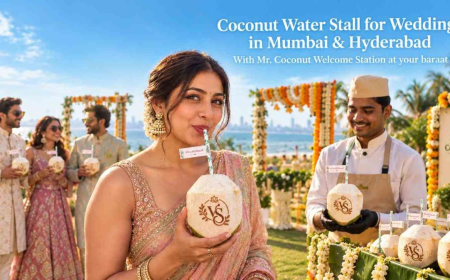 Coconut Water Stall for Weddings in Mumbai and Hyderabad: The 2026–27 Welcome Drink Guide